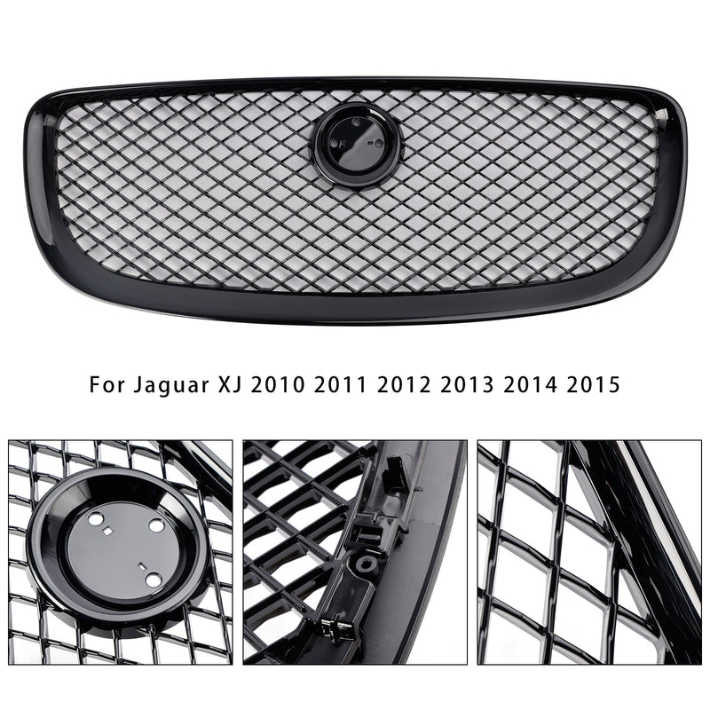 2010–2015 Jaguar XJ jäähdytys Grille Black etupuskurille