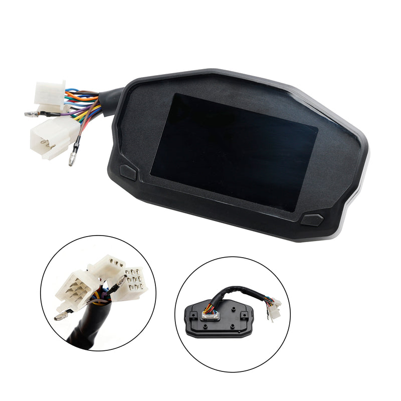 Hintergrundbeleuchtung Lcd Rpm Digital Display Kilometerzähler Universal Für Motorrad