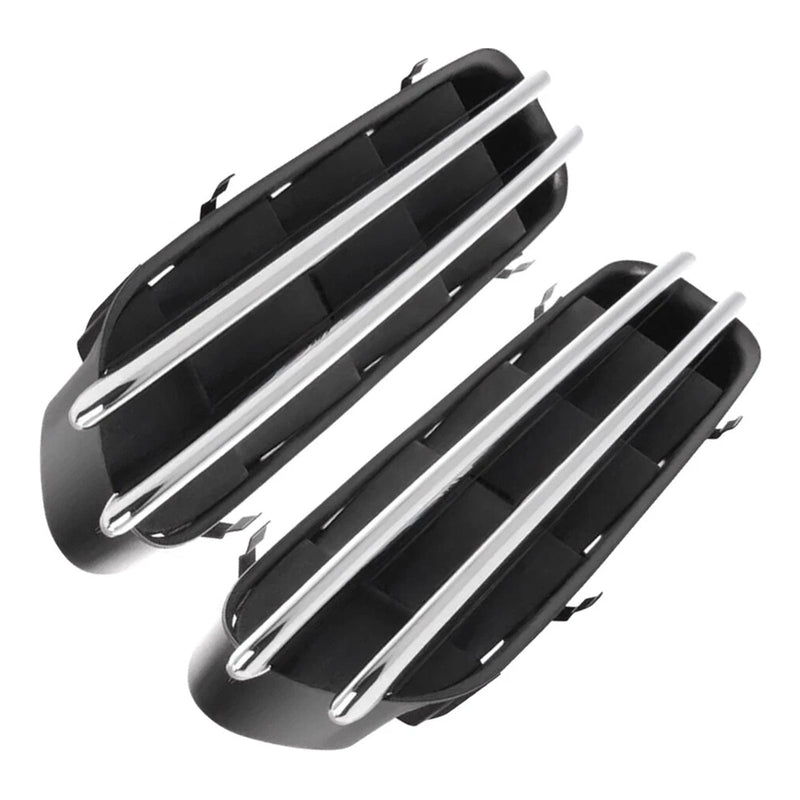 Paar Flügel Fender Grille Abdeckung Panel Für BMW 5 Series E39 E60 E61 M5 51137896850