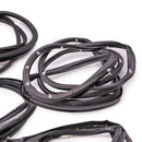 1998-2005 Nissan D22 Frontier 4-Türer Doppelkabine 4-teiliges Türdichtungsset für Vorder- und Hintertüren, Gummidichtung 80831-2S400