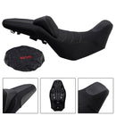 Kompletter gepolsterter Fahrer- und Beifahrersitz, schwarz, passend für Honda Nx400 und Nx500 (Modelljahre 2024–2025).