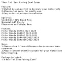 2022–2023 Honda CB500F Hecksitzverkleidungsabdeckung