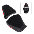 2024-2025 Für Honda CB650R CBR650R Raider Soziussitz-Set vorne &amp; hinten, Rot 1