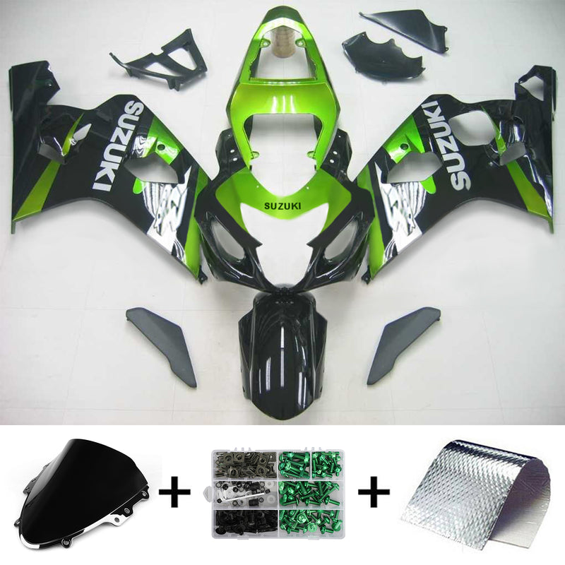 2004-2005 Suzuki GSXR 600/750 K4 injeksjonsutløsersett body plast abs