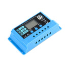 Regulador fotovoltaico del controlador de carga solar PWM 10A 20A 30A para gel de plomo ácido de litio Lifepo4