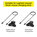 Drahtlose Maus Ladestation Dock Ladegerät für Logitech G903 GPW 3/4 Razer V2pro