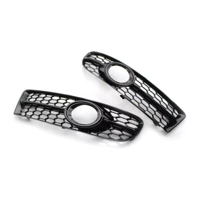 2005–2008 Audi A4 B7 S-line S4 Front-Time Bar Honeycomb Fog of Cooler Grille Cover