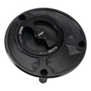 CNC-maskinert svart nøkkelfri drivstofftanklokk for Yamaha FZ1 FZ6 FZ8 YZF R1 R6 R3 FZR 750