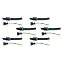 Mercedes-Benz 280SEL 450SE 280SEL 4.5L V8 6PCS Fuel Injector 0280150036