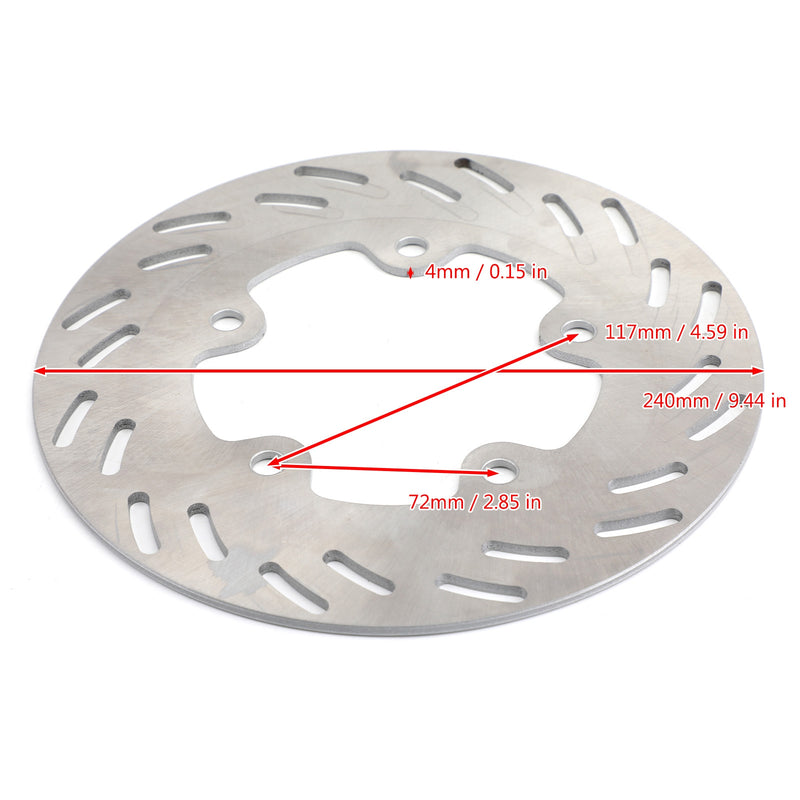 Bromsskiva framskiva till SYM GTS 125 GTS 150 GTS 250 GTS 300 Joymax 2005-2012