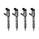 4 kusy vstřikovače paliva pro JMC ISUZU 4JB1 JX49ZLQ4 0445110629 0 445 110 629