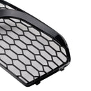 Schwarzer Frontstoßstangengrill für Nebelscheinwerfer des Audi Q5 (2013–2017), Teilenummer 8R0807681M