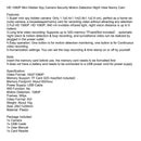 Mini XD 1080P HD Kamera Infrarot Nachtsicht Cam für Home Auto Büro