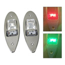 Luz de señal de navegación 12-24V IP67, luz de señal de barco y vela, luz de advertencia