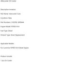 Ladeluftkühler 3102592 3095644 für Cummins NT855 N14 Dieselmotor