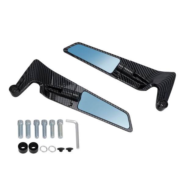Rearview Winglet Mirrors For Aprilia Tuono 660 Tuono V4 1100 RR Factory 15-25