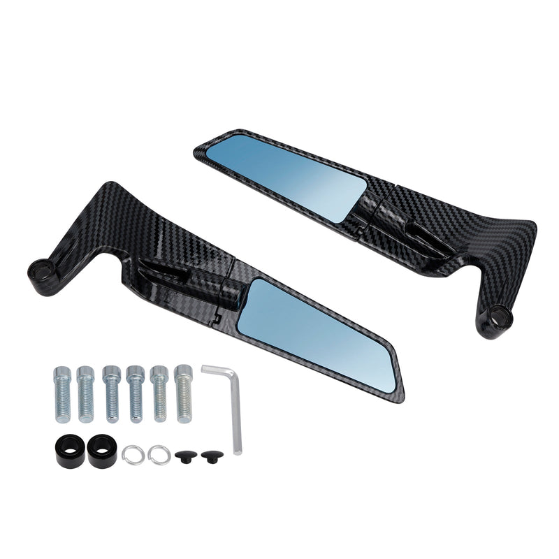 Rearview Winglet Mirrors For Aprilia Tuono 660 Tuono V4 1100 RR Factory 15-25