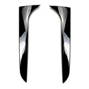 2009–2016 Audi A4 B8 Avant schwarz glänzend Paar Heckscheibe Seitenflügel Spoiler