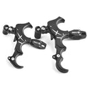 Compoundbogen-Auslösehilfen 3/4-Finger-Daumenabzug-Bremssattel Austauschbarer