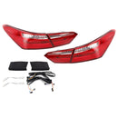 2016-2021 Toyota Camry Sedan 4 dørs venstre + høyre røde LED-baklys