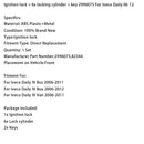 Zündschloss + 6x Schließzylinder + Schlüssel 2996075 für Iveco Daily 06-12