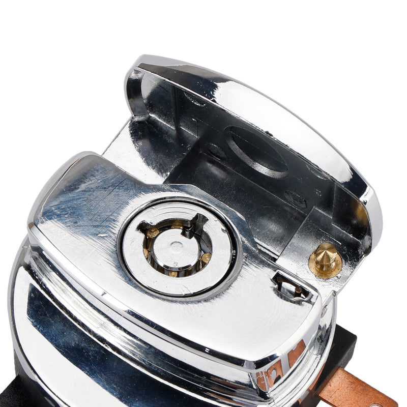 Chrom-Zündschalter mit Schlüsseln für Dyna FXDWG 96-10 Softail FXST FLST 00-10