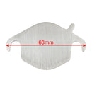 EGR-ventil Blankeringsplatta för Ford Mondeo Kuga Focus 2.0L TDCi Euro5 DW10 CTED4