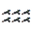 Pack of 6 injectors for Nissan Murano 2003-2004 and Quest 2004-2009, part number 16600-7y000