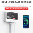 12V24V48V 10A-60A PWM Solarregler Automatischer Solarregler Eisenphosphat