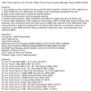 4 Stück Kraftstoffeinspritzdüsen für Ford B C-Max Fiesta Focus Fusion Mondeo Puma 0280158200