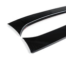 2012–2019 BMW 1 Series F20 F21 schwarz glänzend Paar Heckscheibe Seitenflügel Spoiler