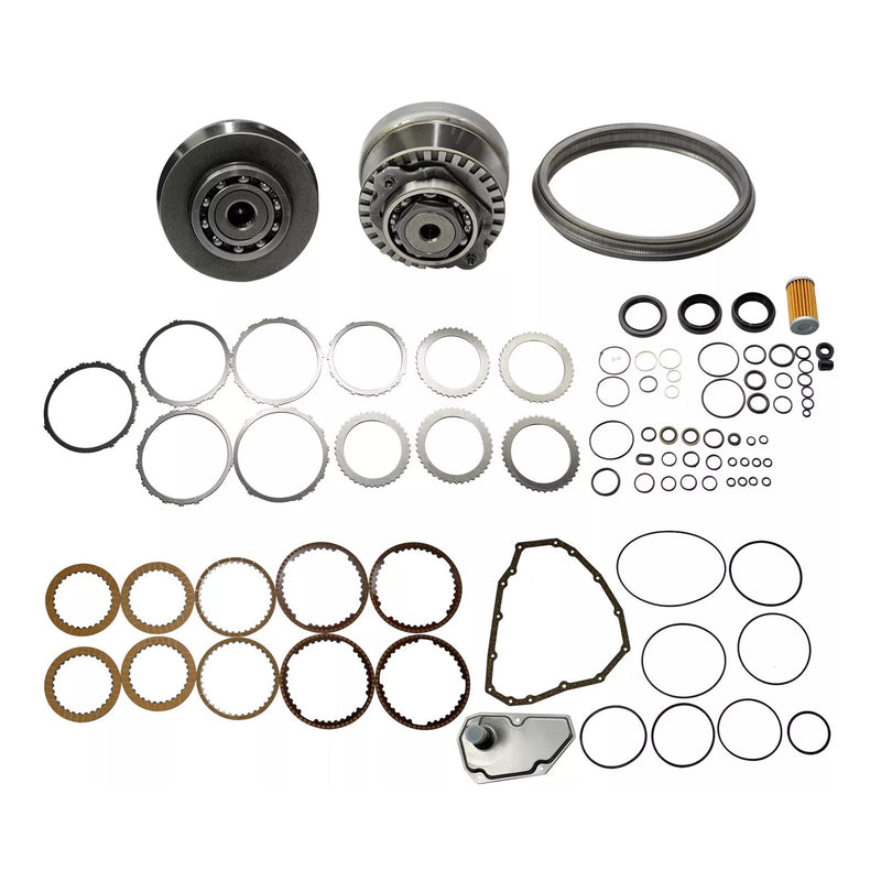 2012–2015 Nissan ALMERA L3 1,2 l Getriebe Master Rebuild Kit &amp; Riemenscheibe mit Riemen JF015E RE0F11A 29T