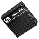 USB 3.0 Video Capture Card HDMI 4K Aufnahme Box Spiel Live Broadcast Mikrofon