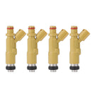 4 unidades. Bicos injetores 23250-22030 adequados para Toyota 2ZZ-GE Corolla Celica 99-08