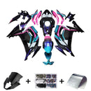 Injection Verkleidung Kit Karosserie ABS fit Für Kawasaki ER-6F Ninja650 2020-2025