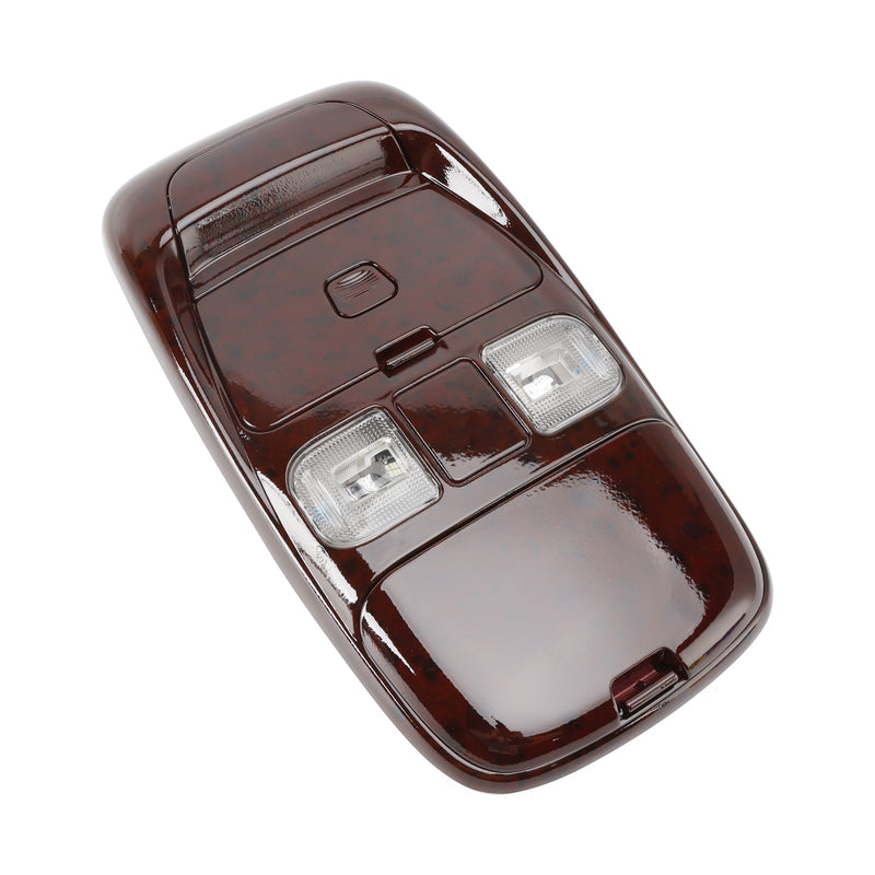 1998-2002 Dodge Ram 2500 Front LED Overhead Console Peach wood  SN94TL2AA  5013618AA