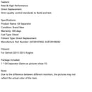 Detroit DD13 DD15 Ölabscheider Kurbelgehäuseentlüftung Abscheider A4720107662