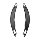 Steering wheel shift paddles for Mitsubishi ASX 2013-15, aluminum black