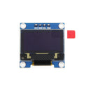 Raspberry Pi 4B 0,96-Zoll-OLED-Anzeigemodul IP-Festplatteninformationsanzeige