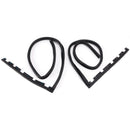 2-piece door seal kit for Honda Civic 2- and 3-door models (1992–1995, EG6, EG4)