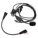 616-C2 Tactical headset med bakre ørekrokfeste, A24-konverteringskabel for A25CE og A25N