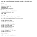 Center Dash Air Vent Grille Montage 64229166885 für BMW F10 528i 535i 2011-2016