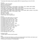 2014–2020 Hyundai Creta GS 2.0L 4 cilindros GDI Cilindro Conjunto G4NC 22320-2E000