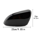 2pcs Gloss Black Door Wing Mirror Cover Caps Casing For VW Golf MK6 2009-2013 5K0857538