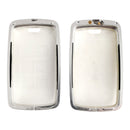 Land Rover Schutzhülle für Autoschlüssel, Aluminiumlegierung, TPU, weiche Folie, Schwarz