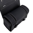 Universal Satteltasche Seite Aufbewahrungstasche Pannier Gepäck Pu Für Motorrad Schwarz
