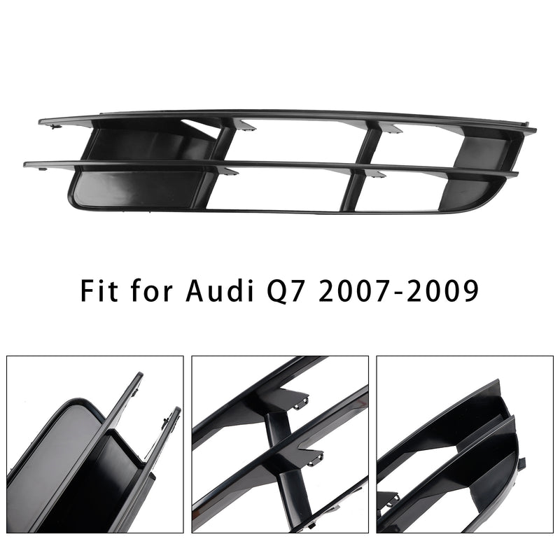 2007–2009 Audi Q7 Frente esquerdo Grade de nevoeiro Luzes de nevoeiro Grill 4L0807681
