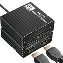 8K HDMI 1 zu 2 Splitter HD2.1 8K60hz/4K120hz/1080P240hz mit EDID Splitter 1x2