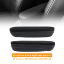 2016-2019 Fiat 500 Abarth Black Front Left & Right Seat Armrest 6BV31KRLAA