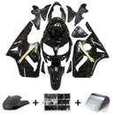 Til Ninja ZX12R 2002-2005 sort kropspanel ABS sprøjtestøbt plastiksæt 5